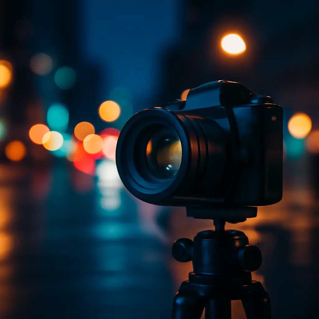 Bokeh vs ostrost v noční fotografii: Co zvolit pro dramatičnost