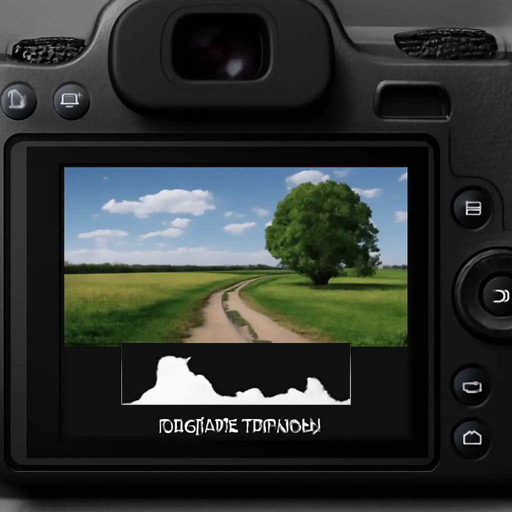 Histogram expozice na displeji digitálního fotoaparátu