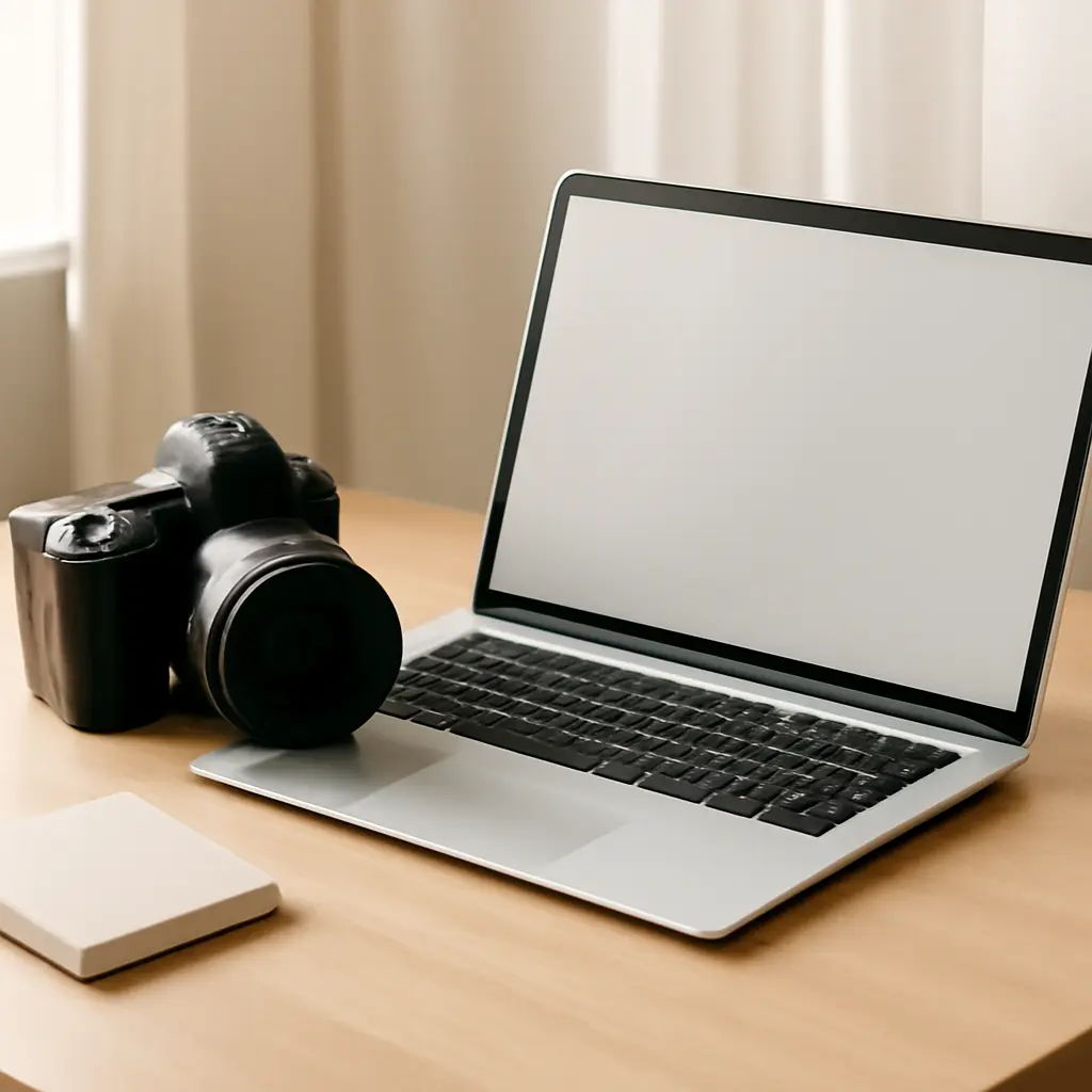 Moderní webová fotografie pro recenze a články